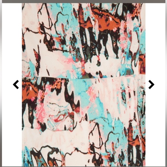 French Connection 'Isla' Ripple Print Jersey Fit & Flare Dress - Picture 4 of 13